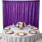 Glitz Sequin 14ft H x 52" W Drape/Backdrop panel - Purple