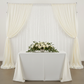 Glitz Sequin Mesh Net 10ft H x 52" W Drape/Backdrop panel - White