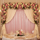 Glitz Sequin Mesh Net 12ft H x 52" W Drape/Backdrop panel - Pink