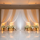 Glitz Sequin Mesh Net 12ft H x 52" W Drape/Backdrop panel - White
