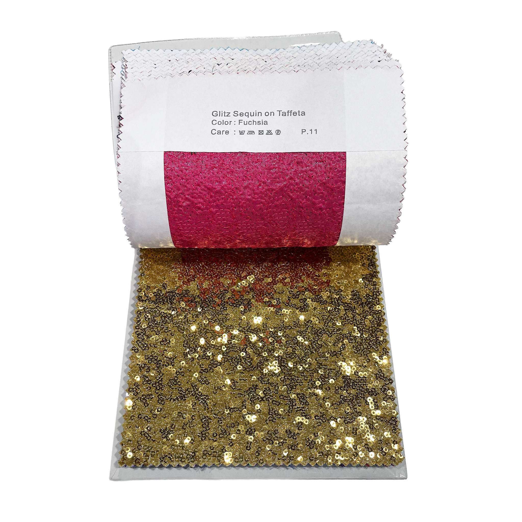 Glitz Sequin Swatch Booklet close up