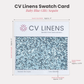 Glitz Swtch Card Baby Blue infographic showing swatch size
