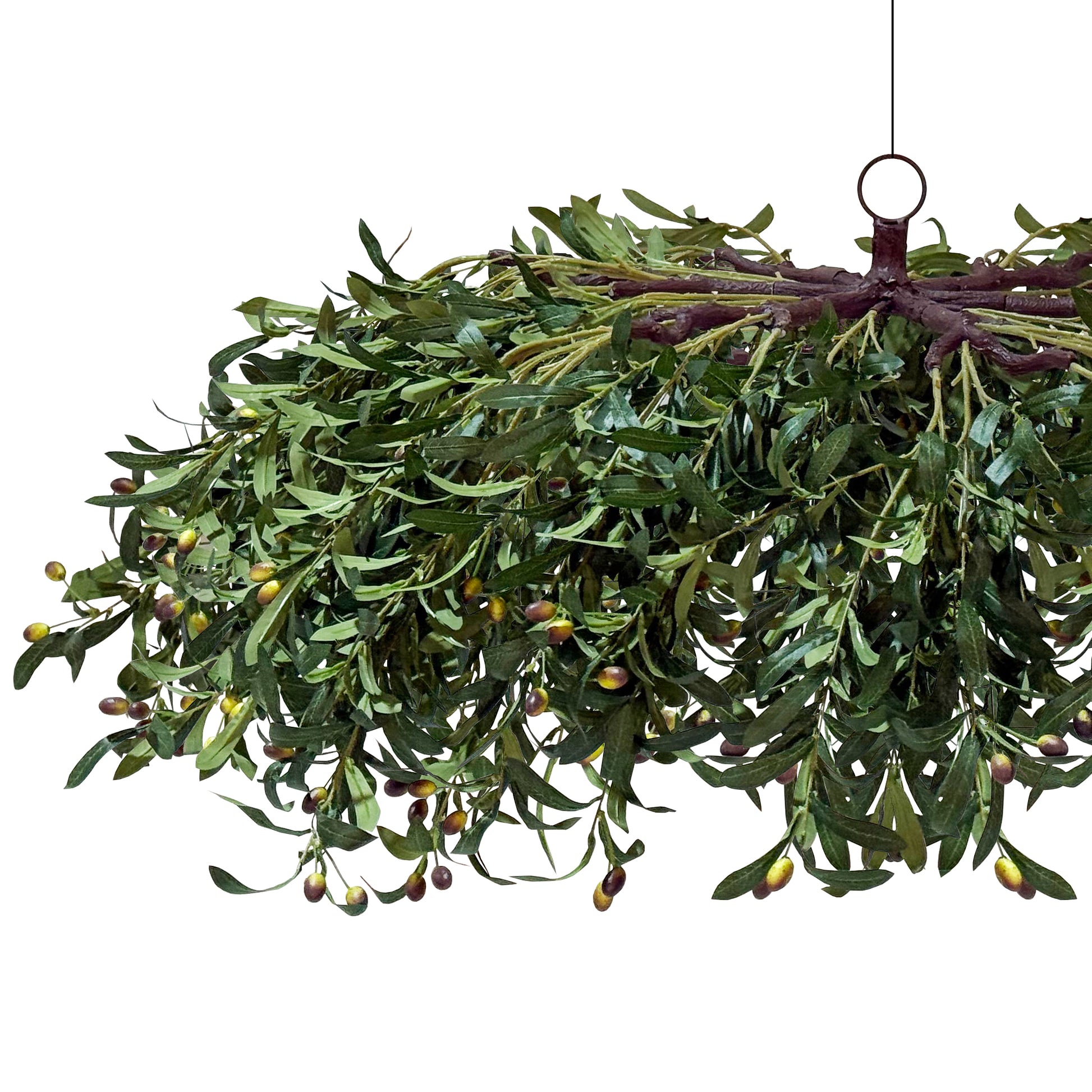 Hanging Greenery Leaf Ceiling Canopy - CV Linens