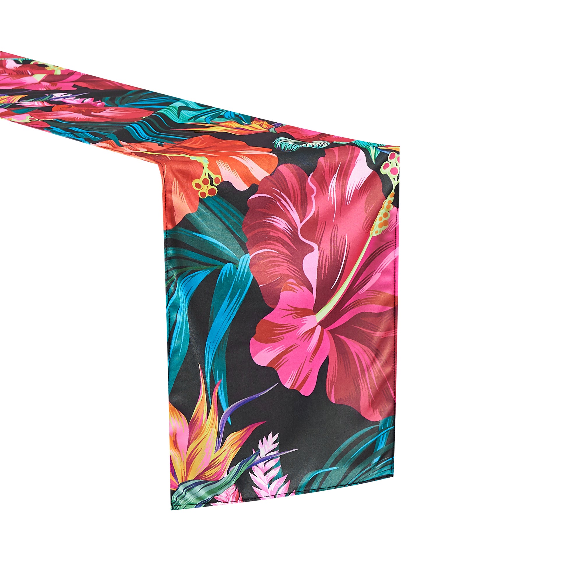 Hawaiian Tahiti Floral Scuba Table Runner