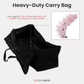 Heavy-Duty Carry Bag for 2pcs 9.5ft Cherry Blossom Arch Backdrop infographic showing each bag holds one half of thearch