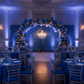 prom night event setup with Heavy Duty Chandelier Holder Stand