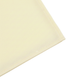 90"x132" Rectangular Premium Polyester Tablecloth (Square Corners) Ivory corner close up