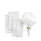 Hemstitch Linen Napkins Ivory set of 4 bundle