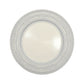 Lace Embossed  Acrylic Plastic Charger Plate - Ivory