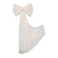 LED Chiffon Bow for Backdrop - Ivory - CV Linens