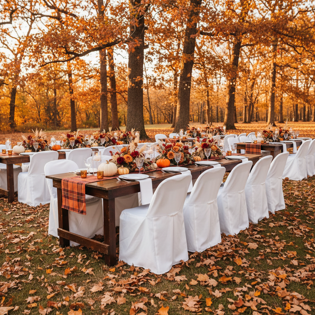 Transform Events with Elegance: LIFETIME Folding Chair Cover
