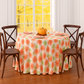 Blooming Mums 108" Round Tablecloth
