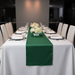 Lamour Satin Table Runner - Emerald Green