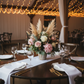 Lamour Satin Table Runner - White