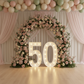Large 4ft Tall LED Marquee Number - 5 for 50th birthday 