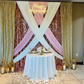 Large Payette Sequin 10ft H x 52" W Drape/Backdrop panel - Pink