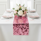 Large Payette Sequin Table Runner - Pink  | tablecloth | charger plate | napkin | dinner plate |
