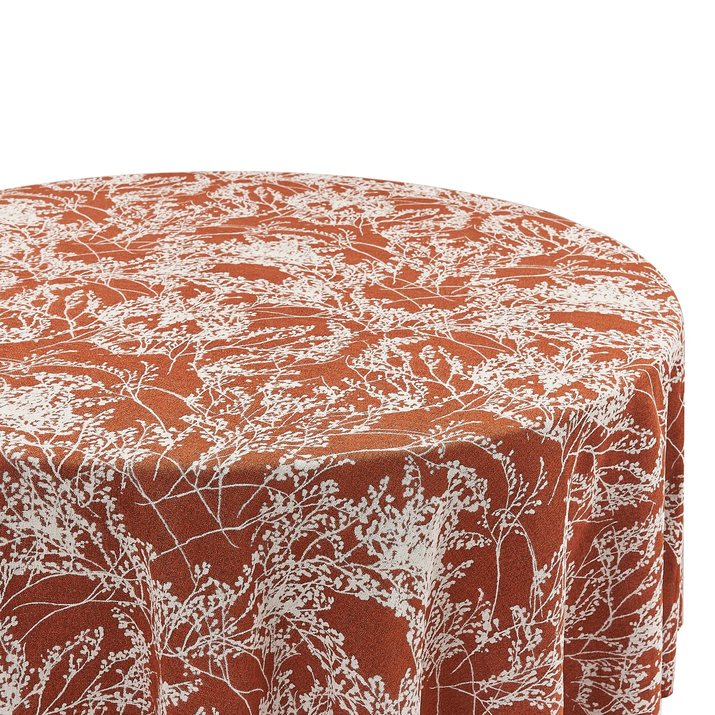 Leaf Branch Reversible Jacquard Tablecloth 120