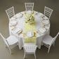 Leaf Petal Taffeta Table Runner - Yellow