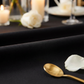 Black Premium Polyester Round Tablecloth Size: 108 in | Wedding | Event | Wholesale by CV Linens
