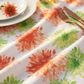 Blooming Mums 108" Round Tablecloth - CV Linens