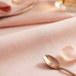 Blush/Rose Gold Economy Polyester 108" Round Tablecloth | Wedding | Event | Wholesale by CV Linens