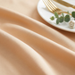 Premium Polyester 108" Round Tablecloth - Champagne - CV Linens