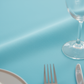 Aqua Blue Premium Polyester 120" Round Tablecloth | Wedding | Event | Wholesale by CV Linens