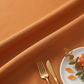 Burnt Orange Premium Polyester 120" Round Tablecloth | Wedding | Event | Wholesale by CV Linens