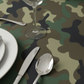 Camouflage Premium Polyester 120" Round Tablecloth | Wedding | Event | Wholesale by CV Linens