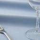 Dusty Blue Premium Polyester Round Tablecloth Size: 120 in | Wedding | Event | Wholesale by CV Linens