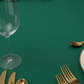Emerald Green Premium Polyester 120" Round Tablecloth | Wedding | Event | Wholesale by CV Linens