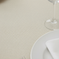 Ivory Round Premium Linen-Look Panama Weave Tablecloth Size: 120 in | Polyester | Wedding | Event | Wholesale by CV Linens