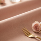Latte Rose Premium Polyester Round Tablecloth Size: 120 in | Wedding | Event | Wholesale by CV Linens