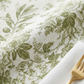 Olive Green French Toile 120" Round Tablecloth | Polyester | Wedding | Event | Wholesale by CV Linens