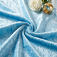 Velvet 120" Round Tablecloth - Baby Blue - CV Linens