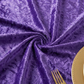 Velvet 120" Round Tablecloth - Purple - CV Linens