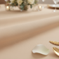 Champagne Premium Polyester 132" Round Tablecloth | Wedding | Event | Wholesale by CV Linens