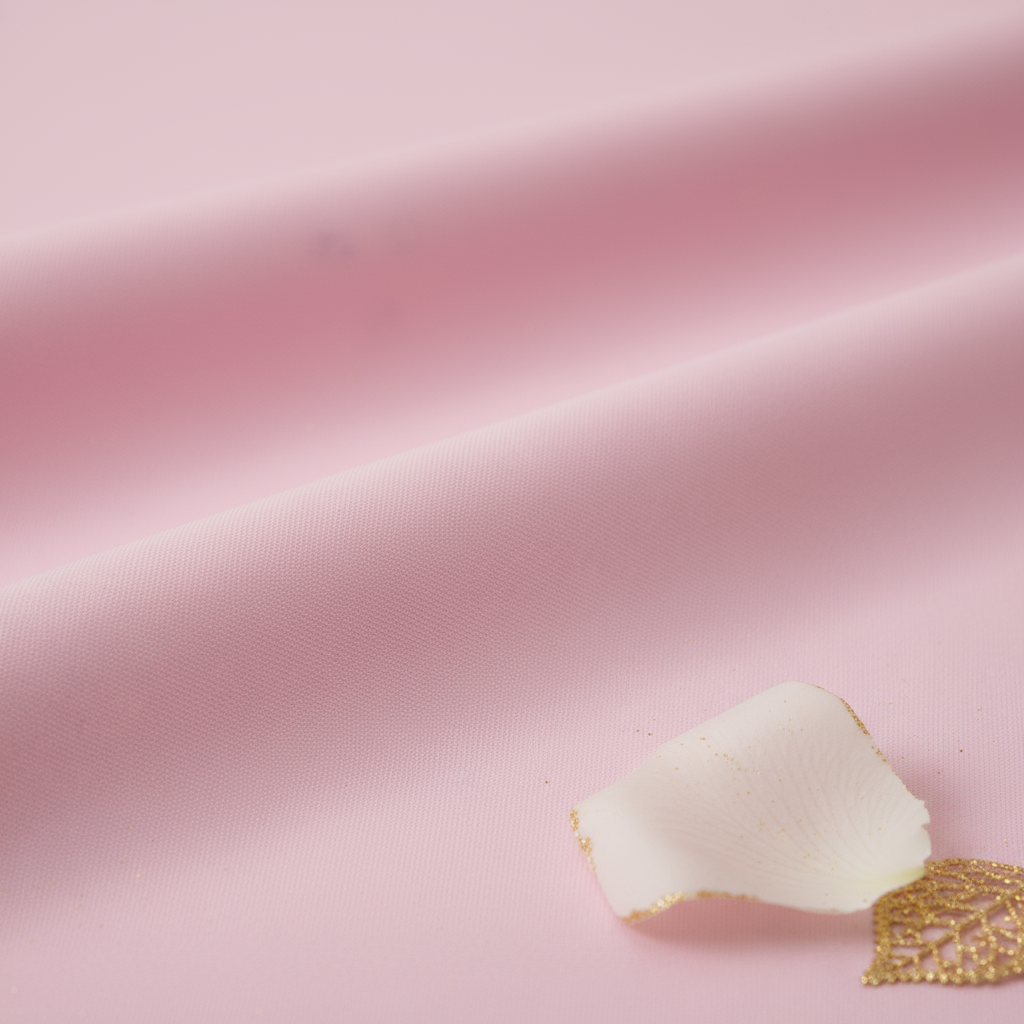 Pink Round Premium Polyester Tablecloth Size: 132 in | Wedding | Event | Wholesale by CV Linens