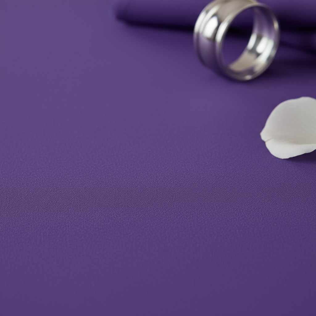 Purple Round Premium Polyester Tablecloth Size: 132 in | Wedding | Event | Wholesale by CV Linens