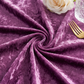Velvet 132" Round Tablecloth - Violet - CV Linens