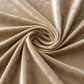 Lifestyle_Detail_Champagne Velvet Fabric Roll Size: 10 Yards