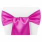 Lifestyle_Detail_Fuchsia Standard Satin Chair Sash Size: 6 X 108 in
