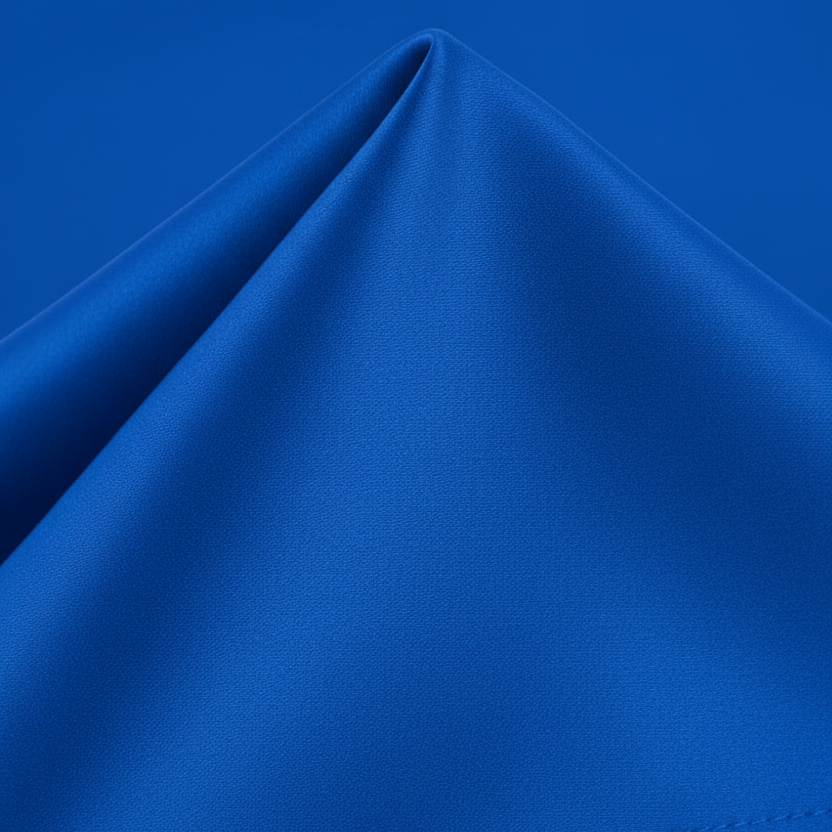 Lifestyle_Detail_Royal Blue Lamour Satin Napkin Size: 20 X 20 in 