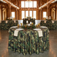 Camouflage Premium Polyester 120" Round Tablecloth | Wedding | Event | Wholesale by CV Linens