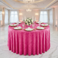 Velvet 120" Round Tablecloth - Fuchsia - CV Linens