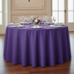 Purple Round Premium Polyester Tablecloth Size: 132 in | Wedding | Event | Wholesale by CV Linens