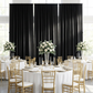 Spandex 4-way Stretch Drape Curtain 10ft H x 60" W - Black - CV Linens