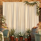Spandex 4-way Stretch Drape Curtain 10ft H x 60" W - Ivory - CV Linens