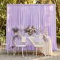 Spandex 4-way Stretch Drape Curtain 10ft H x 60" W - Lavender - CV Linens
